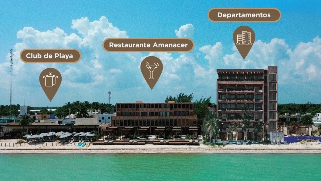 Club de playa Playaviva, restaurante y departamentos