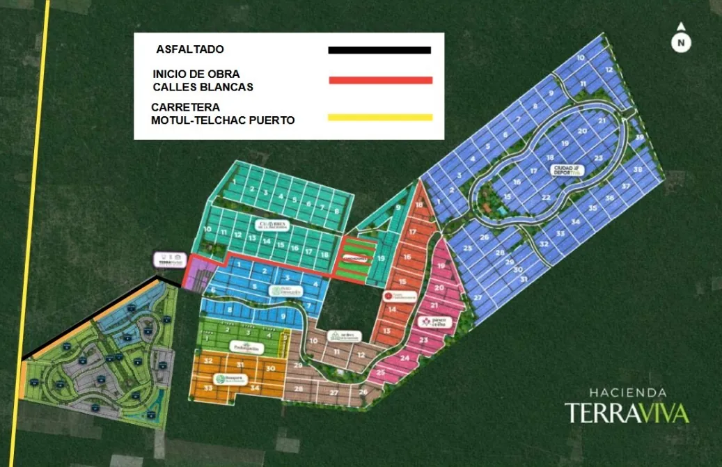 Master plan de Gran Hacienda Terraviva